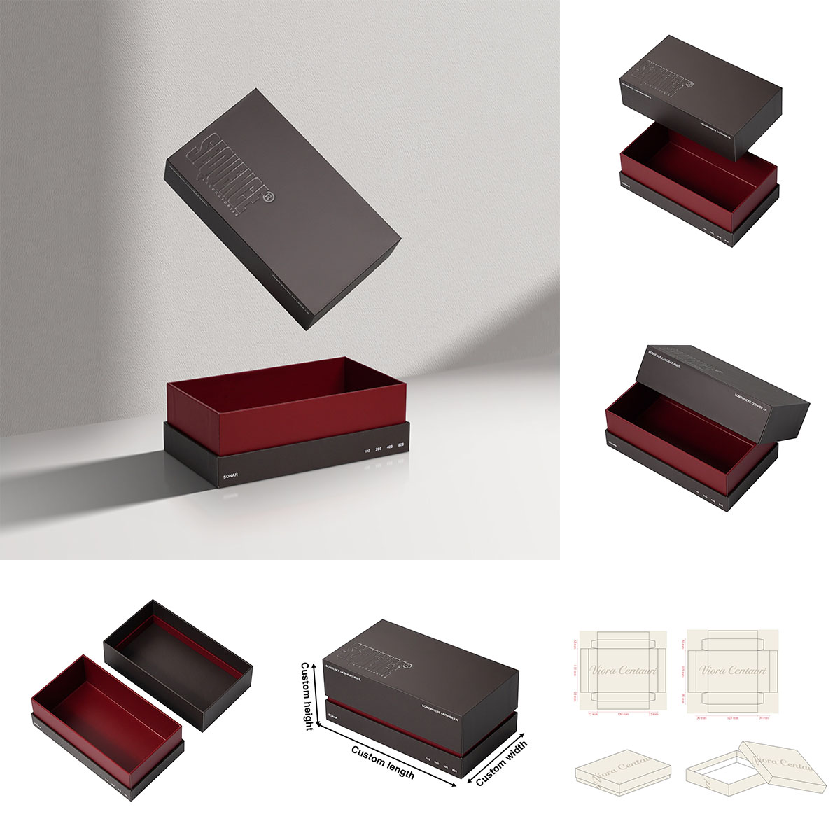 Luxury Matte Lid Box